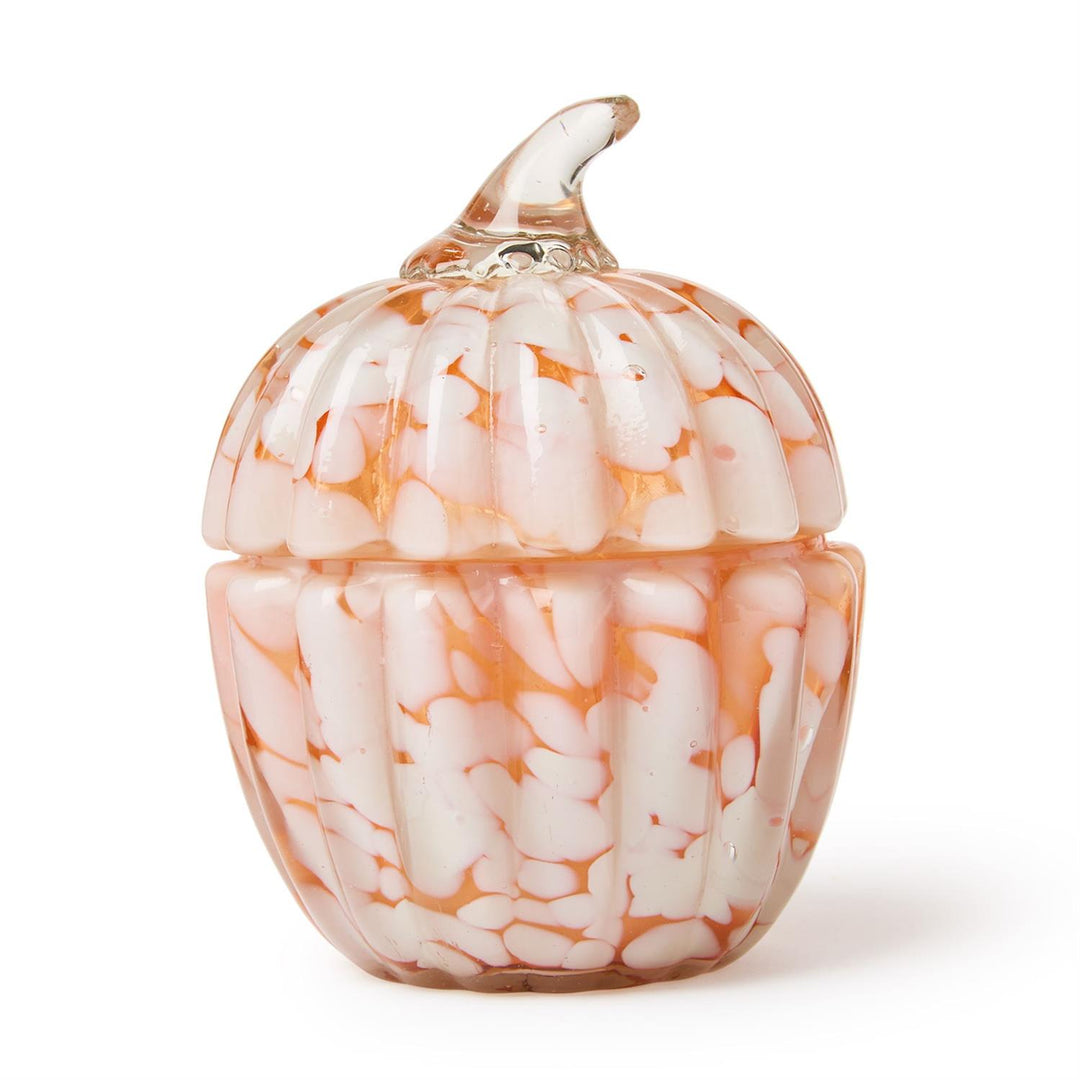 Spiced Chestnut Scent Hand-Crafted Cheena Pumpkin Candle