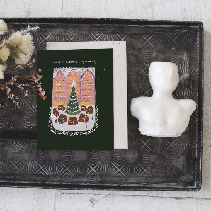 Holidays at the Plaza Greeting Card