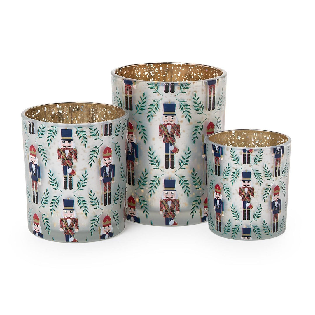 Nutcracker Tealight Candleholders