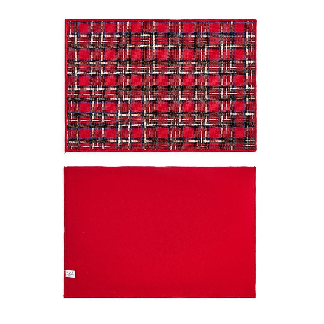 Tartan Traditions Double-Sided Fabric Placemat