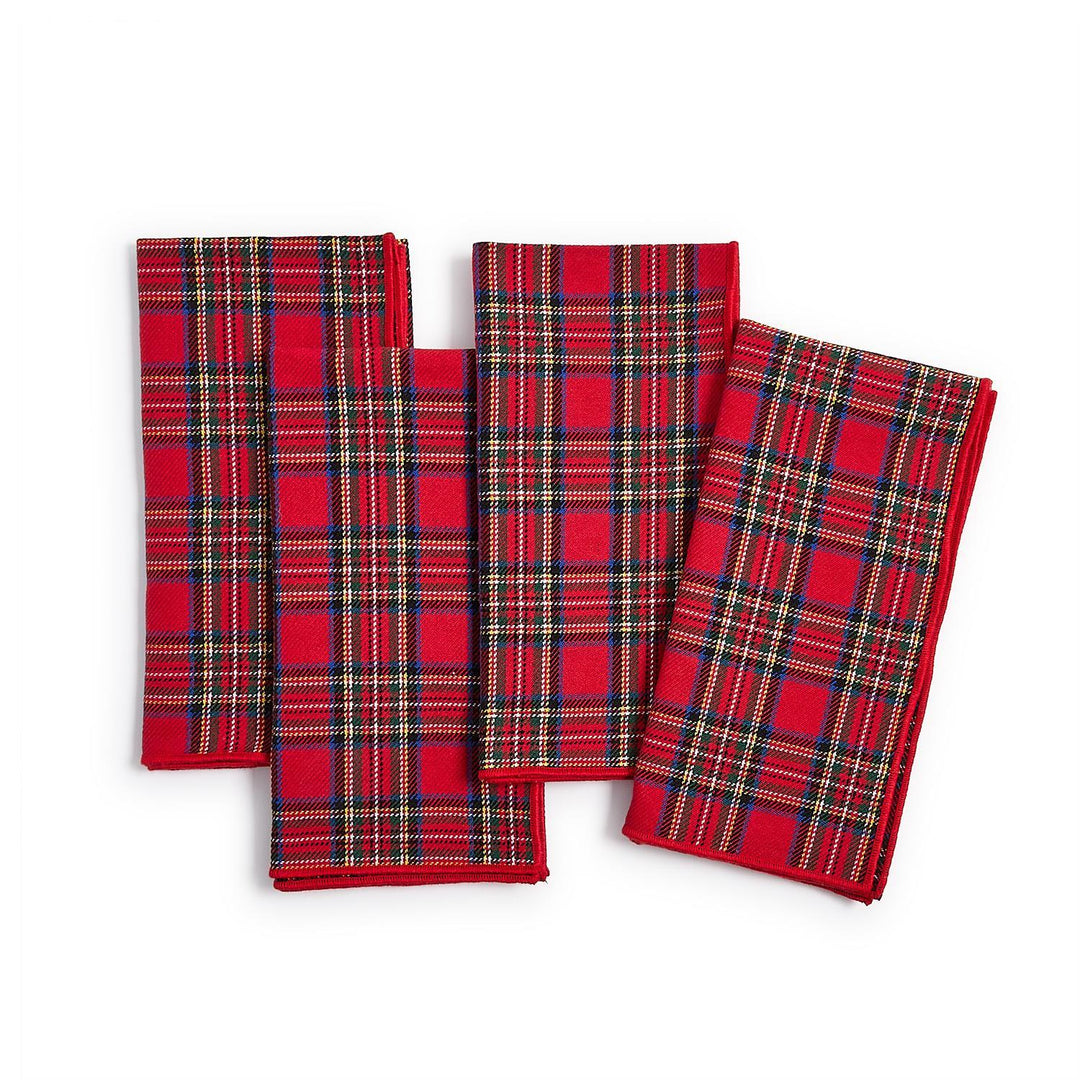 Tartan Traditions Cloth Napkins, Set Of 4