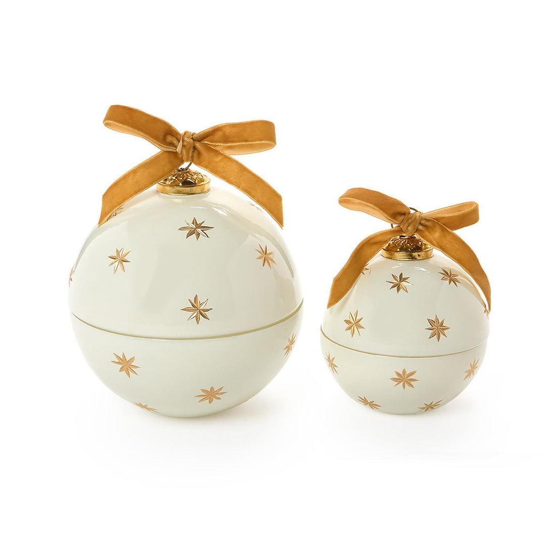 Sparkling Rose Scent Ornament Candle | Available In 2 Sizes