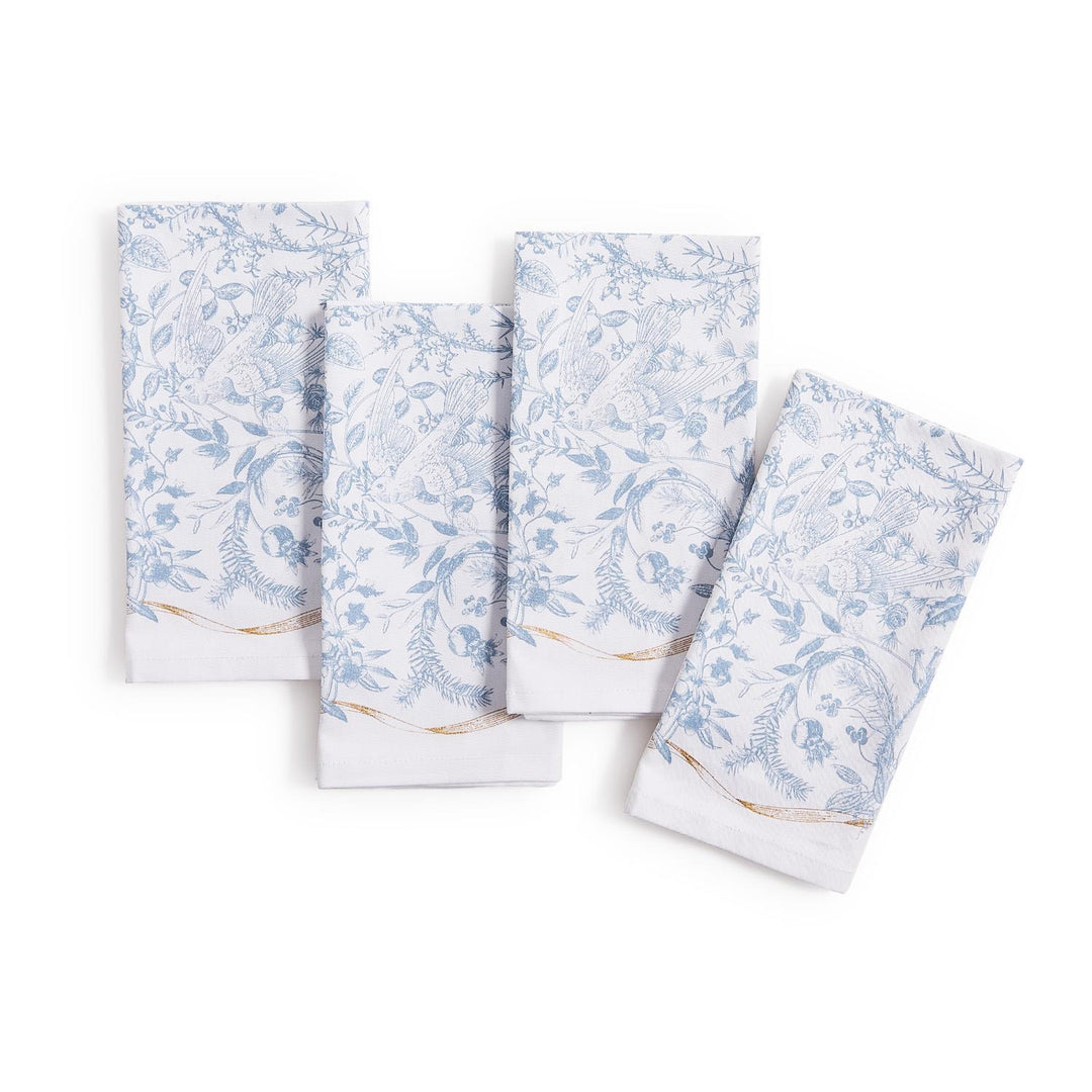 Gilded Cottage Cloth Napkins, Set Of 4