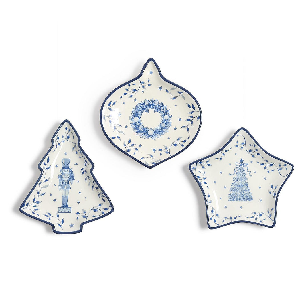 Season's Gala Christmas Tidbit Dish