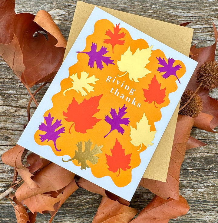 Fall Leaves Thanksgiving