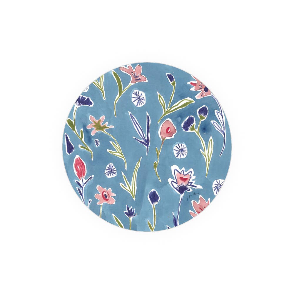 Ditzy Flowers Coasters, Set Of 4