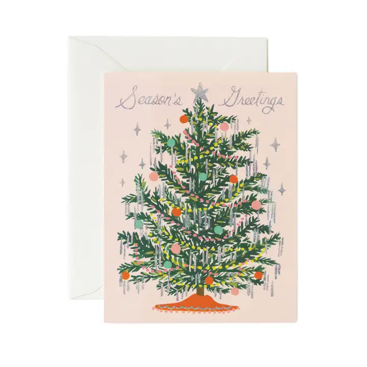 Tinsel Tree Cards, Boxed Set