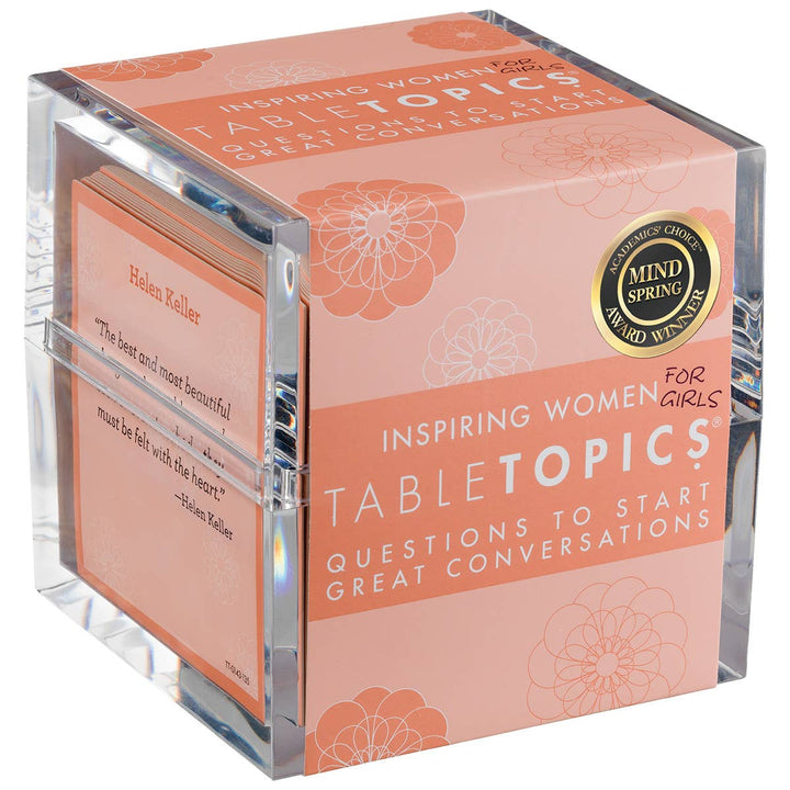 TableTopics Inspiring Women For Girls | Conversation Questions