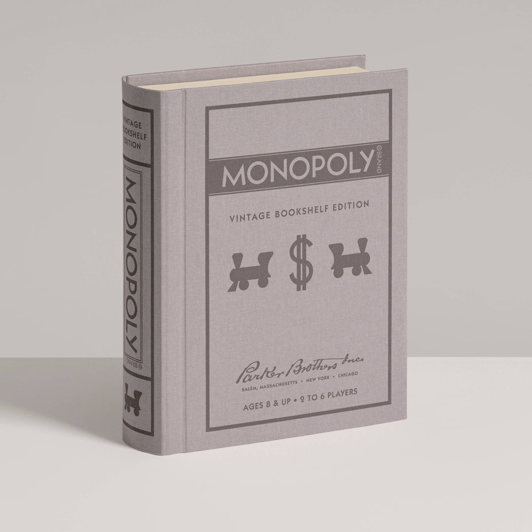Monopoly | Vintage Bookshelf Edition
