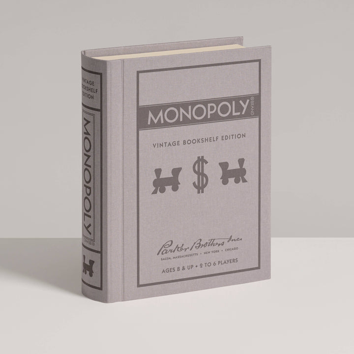 Monopoly | Vintage Bookshelf Edition