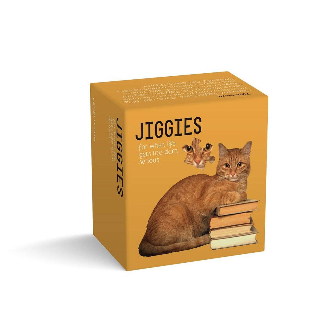 Cat Reader Jiggie Puzzle, 81 Pieces