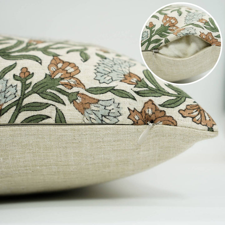 Artistic Block Linen Blend Pillow, 20" x 20"