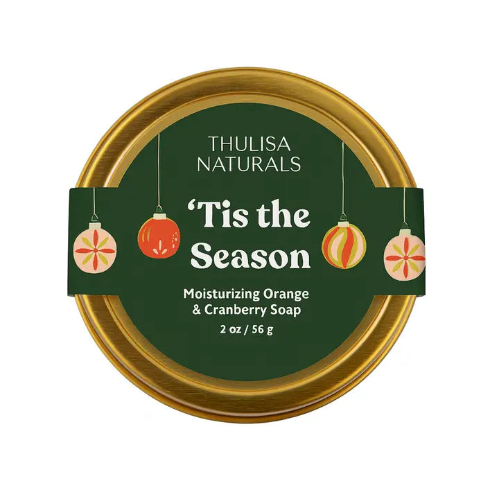 Thulisa Naturals Holiday Shea Butter Gift Soap