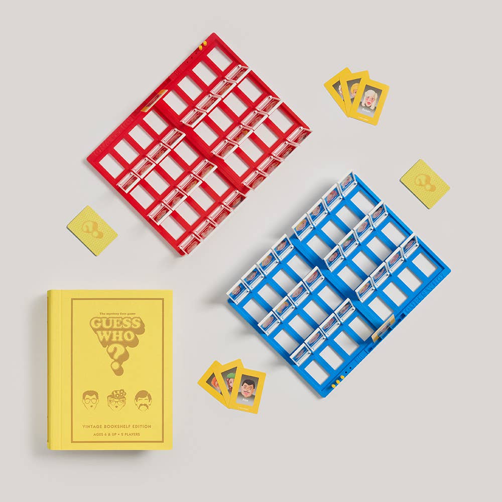 Guess Who? | Vintage Bookshelf Edition