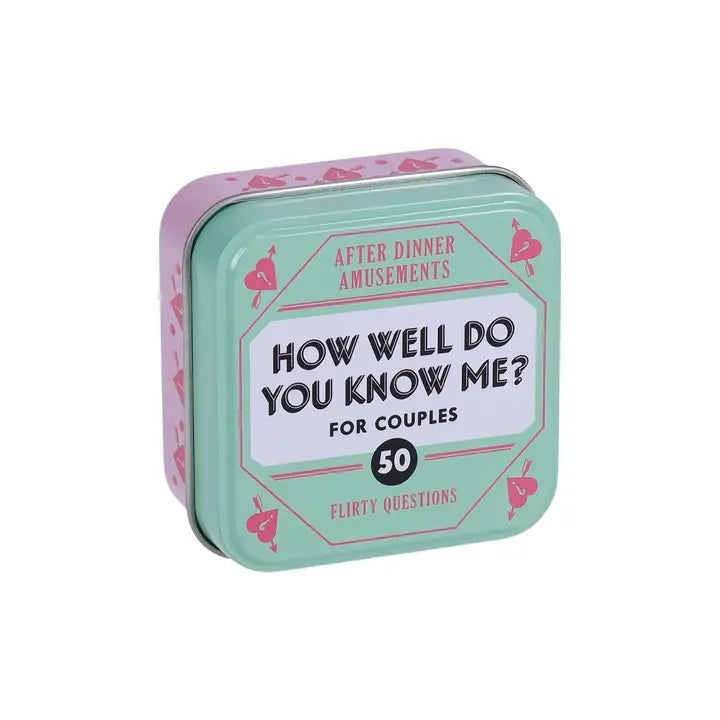 How Well Do You Know Me? For Couples | After Dinner Amusements