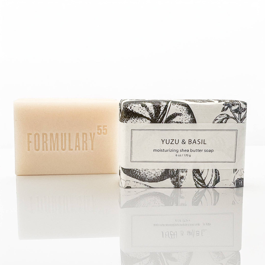 Yuzu & Basil Shea Butter  Soap - Bath Bar