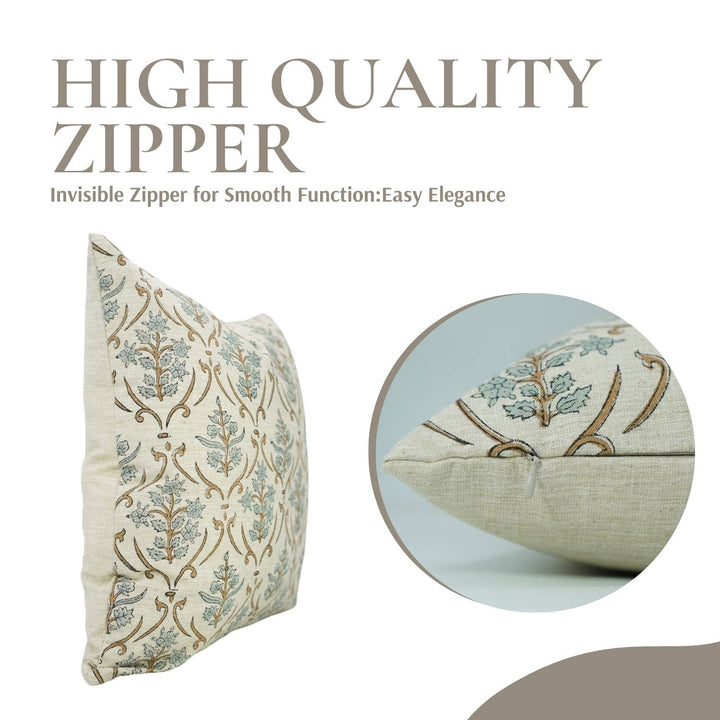 Boho Decor Linen Blend Pillow, 20" x 20"