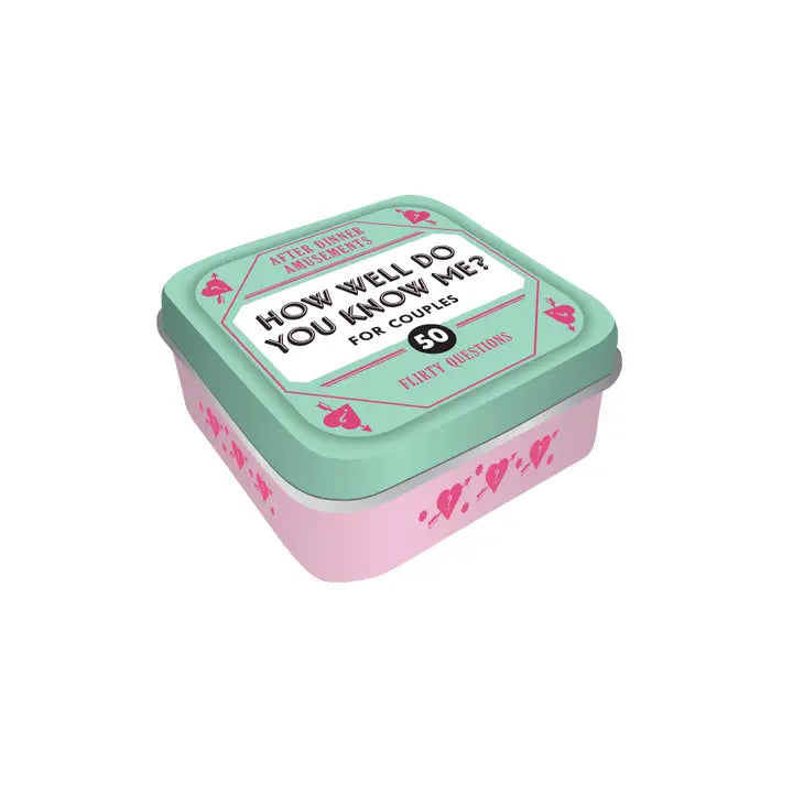 How Well Do You Know Me? For Couples | After Dinner Amusements