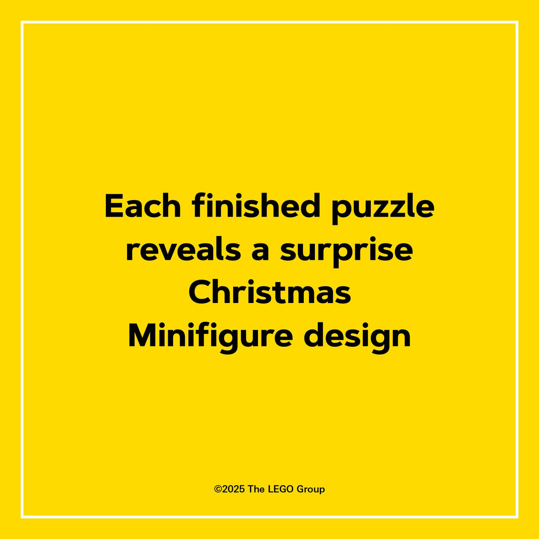 Christmas Edition: LEGO Mystery Minifigure Mini Puzzle