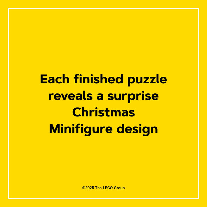 Christmas Edition: LEGO Mystery Minifigure Mini Puzzle