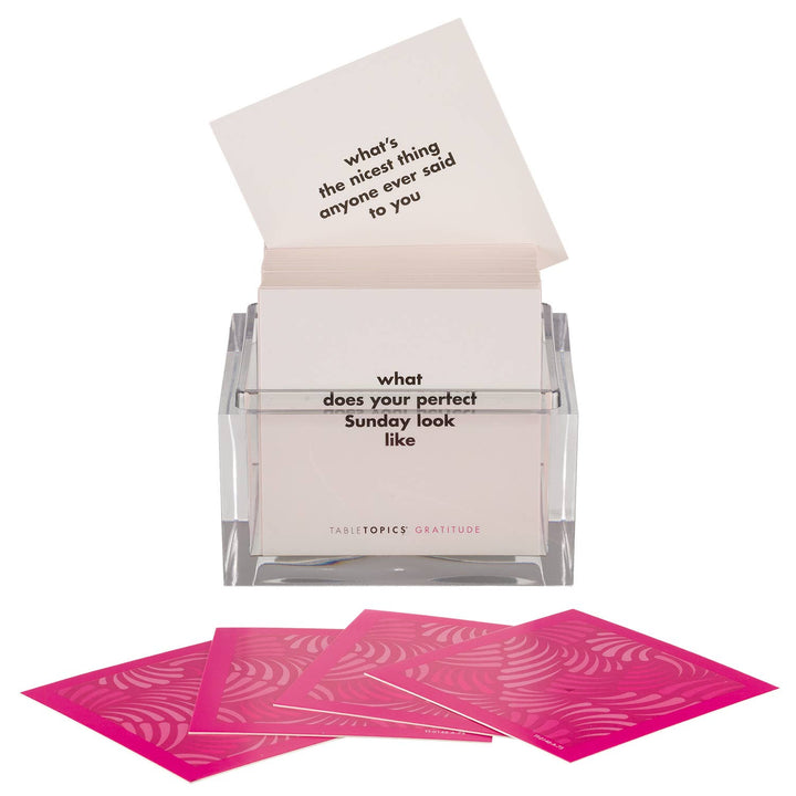 TableTopics Gratitude | Conversation Starter Question Cards