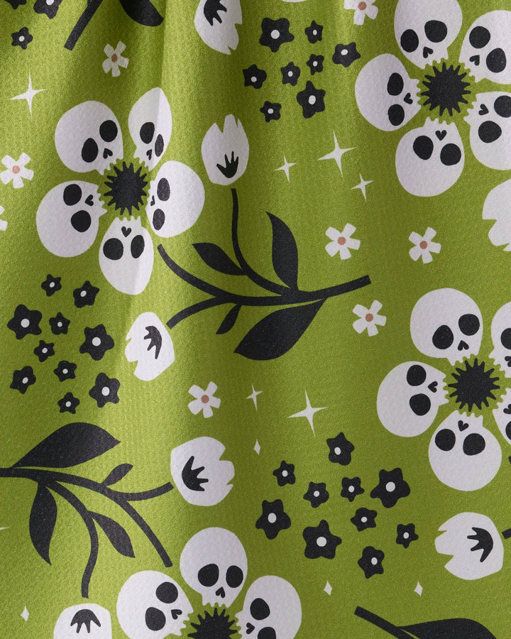 Marrow Bloom Tea Towel: Orange