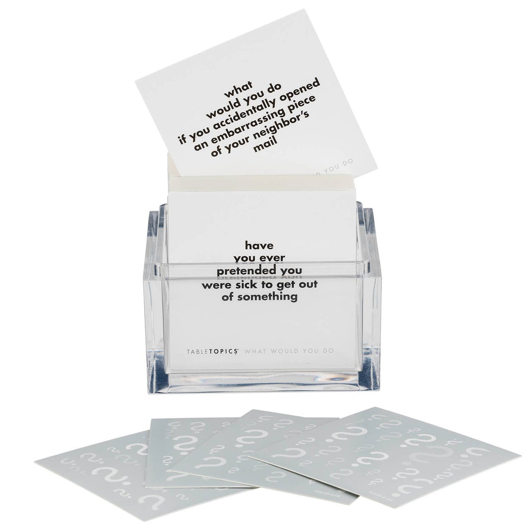 TableTopics What Would You Do | Conversation Starter Cards