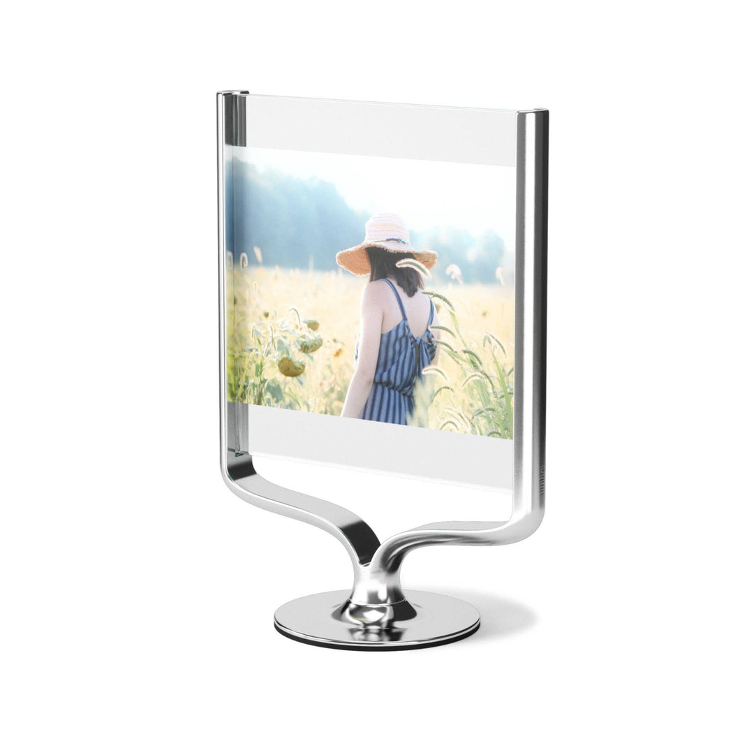 Chrome Wishbone Picture Frame