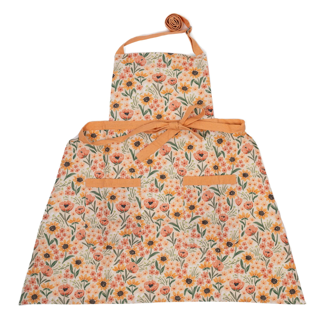Sunny Poppies Apron