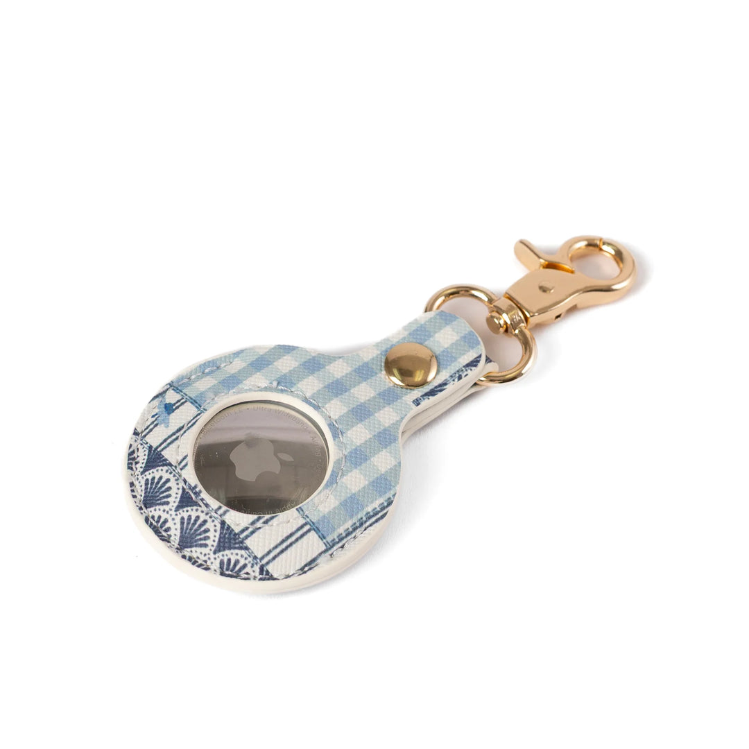 Costal Patchwork AirTag Keychain