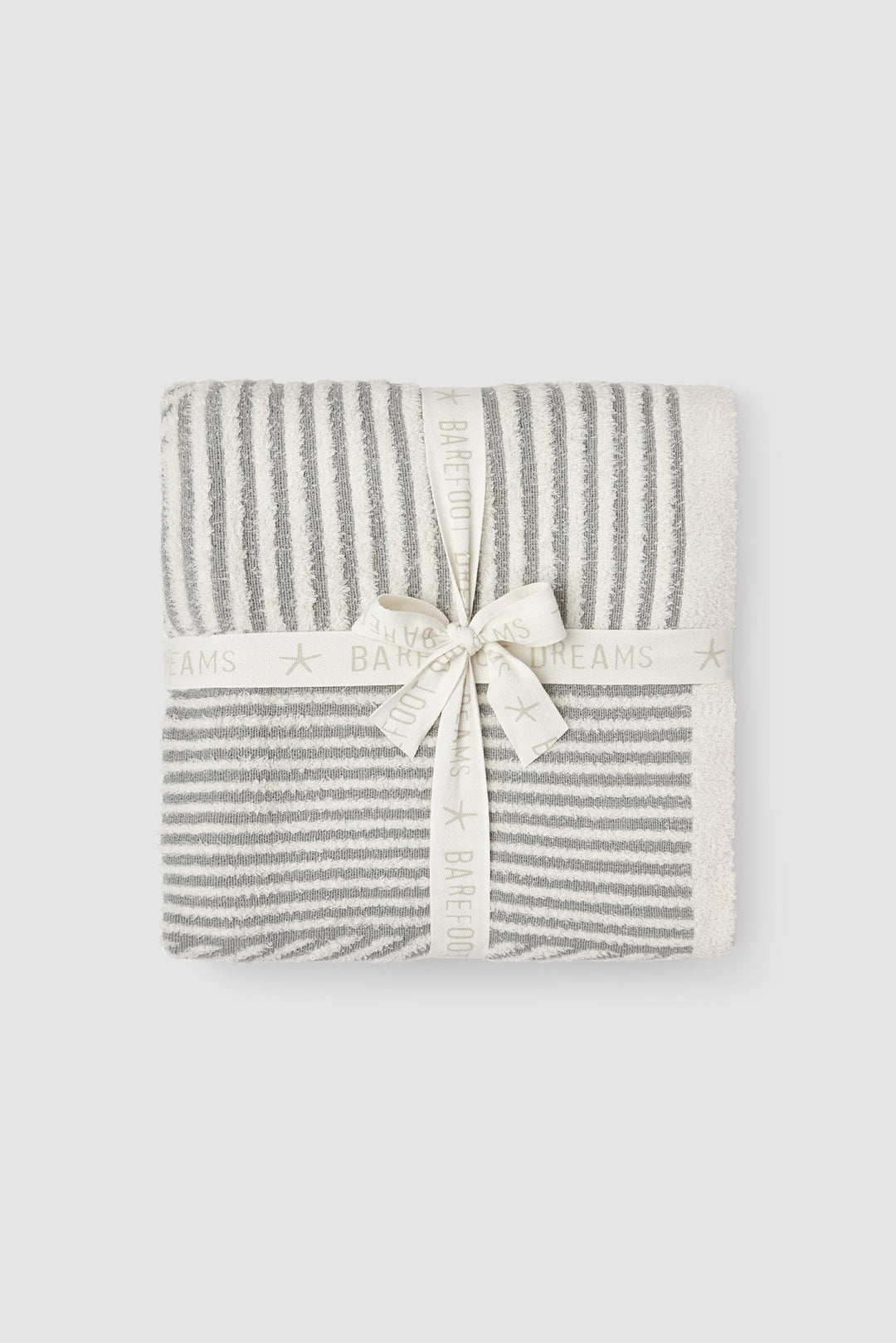 CozyChic Cotton Linea Mixed Stripe Throw, Moonwater