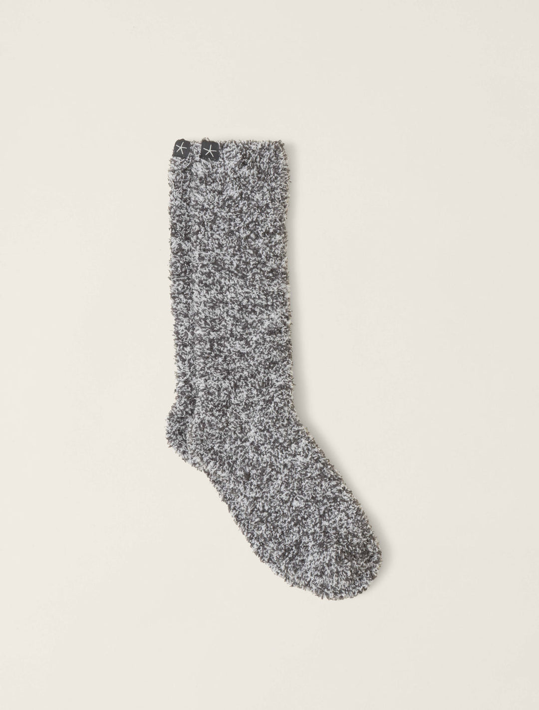 CozyChic Heathered Socks, Slate Blue/White