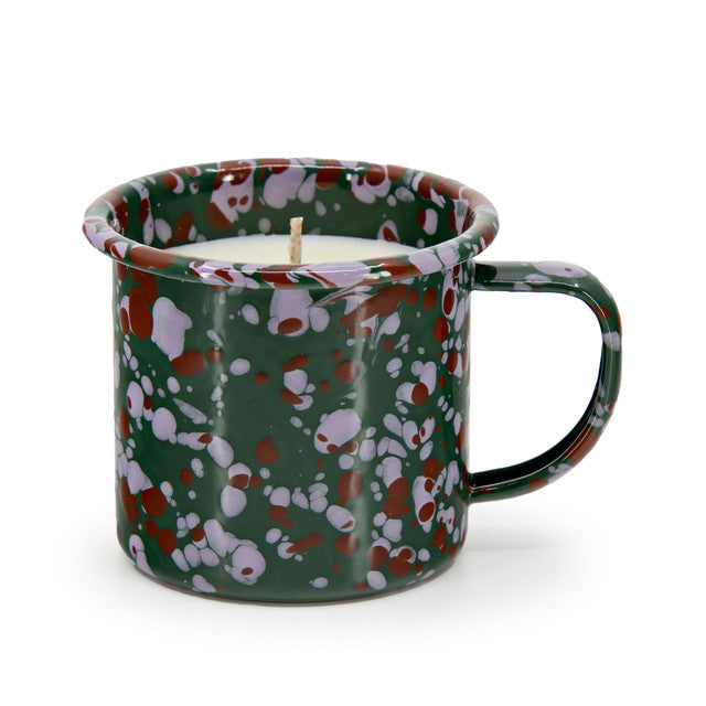 Enamel Mug Soy Candle