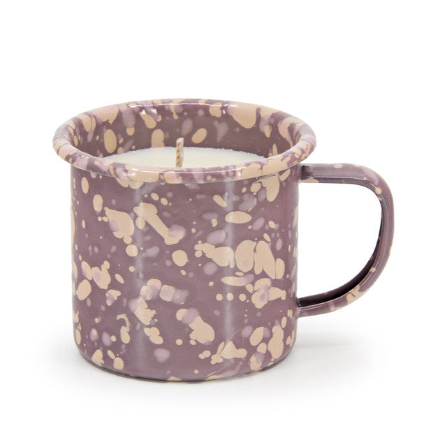 Enamel Mug Soy Candle