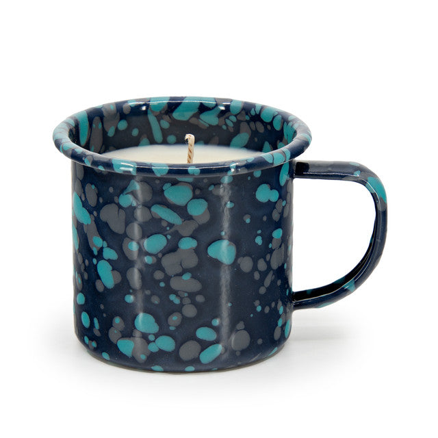 Enamel Mug Soy Candle