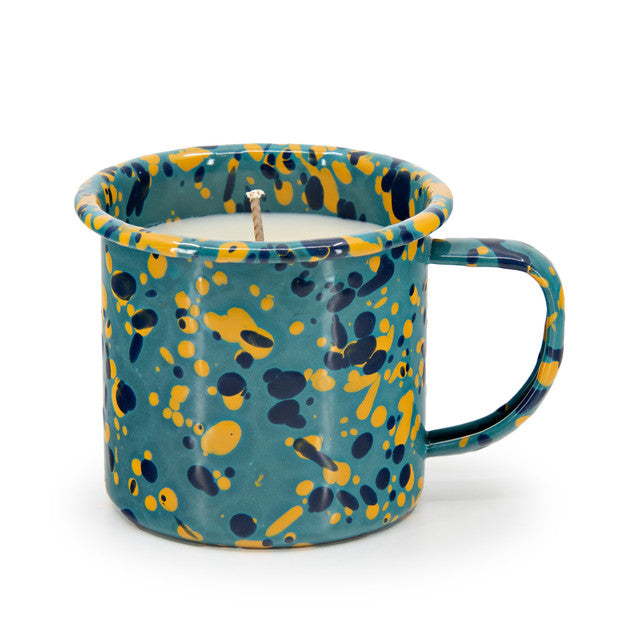 Enamel Mug Soy Candle