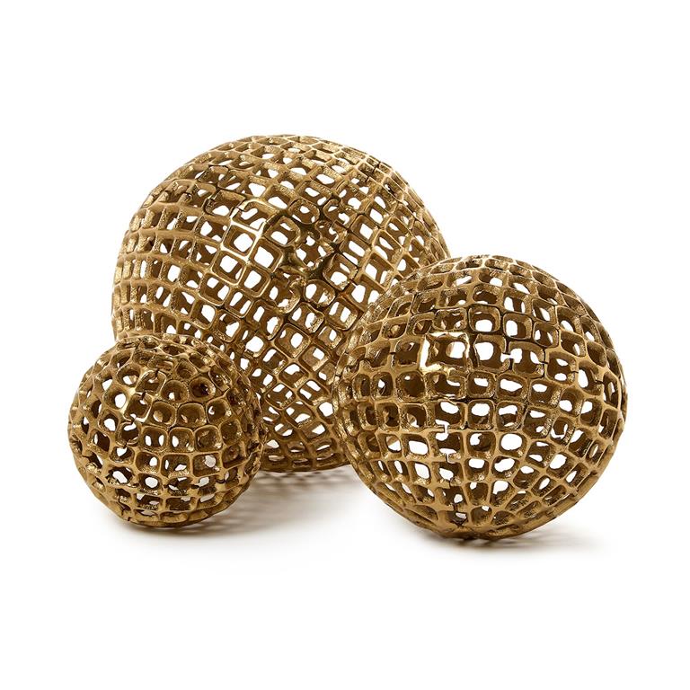 Gold Decorative Metal Sphere