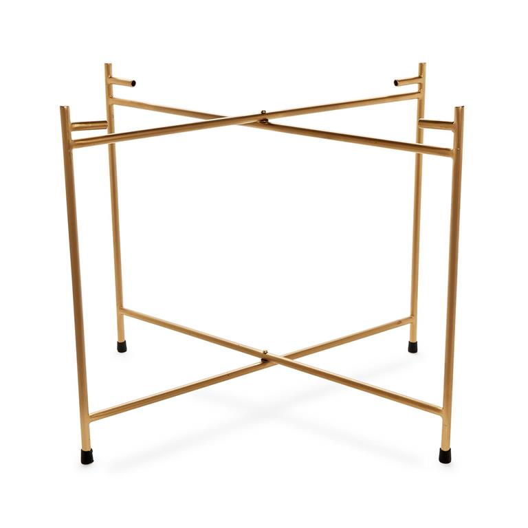 Gold "X" Stand