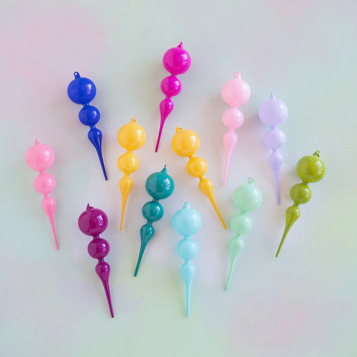 Sugar Plum Finial Ornaments