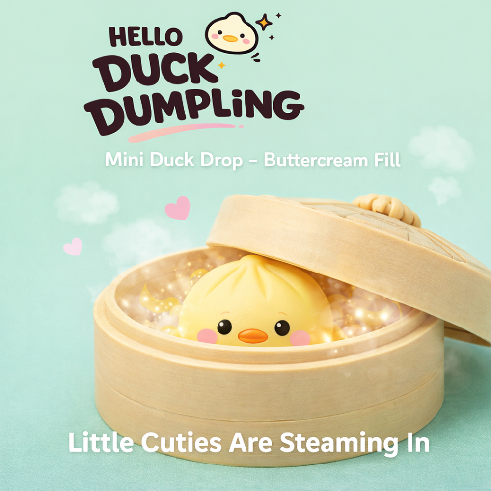 Hello Duck Dumpling Mini Pastel Drop