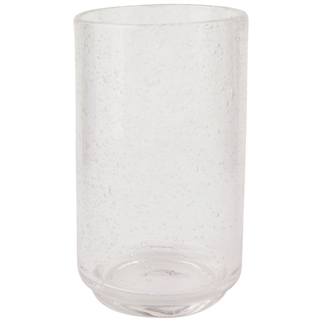 Bubbled Glass 17 oz - Clear