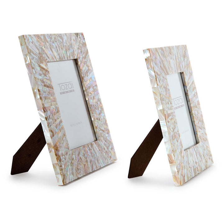 Starburst Natural Mother of Pearl Photo Frame