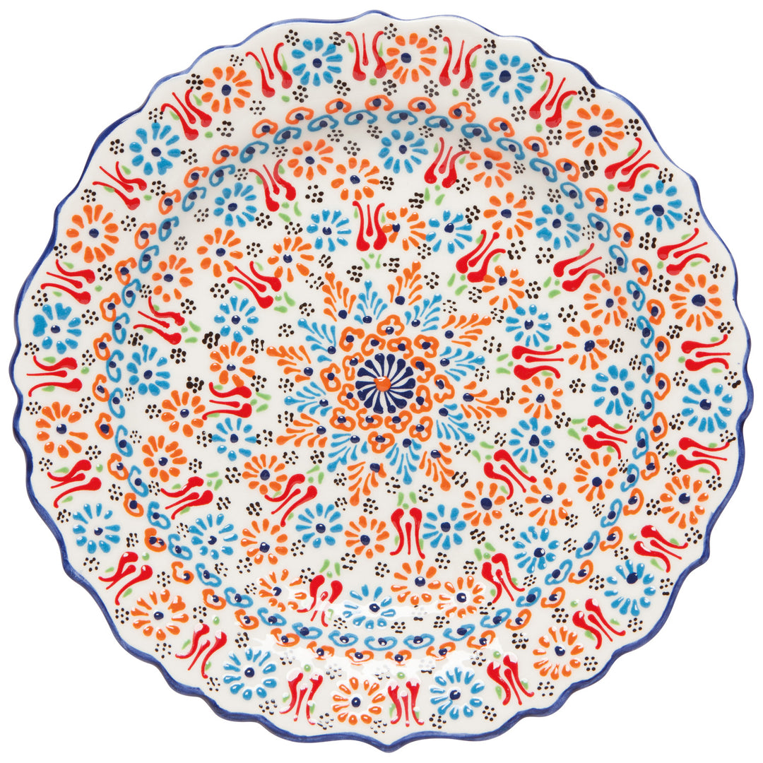 Evani Hand-Painted 12" Plate