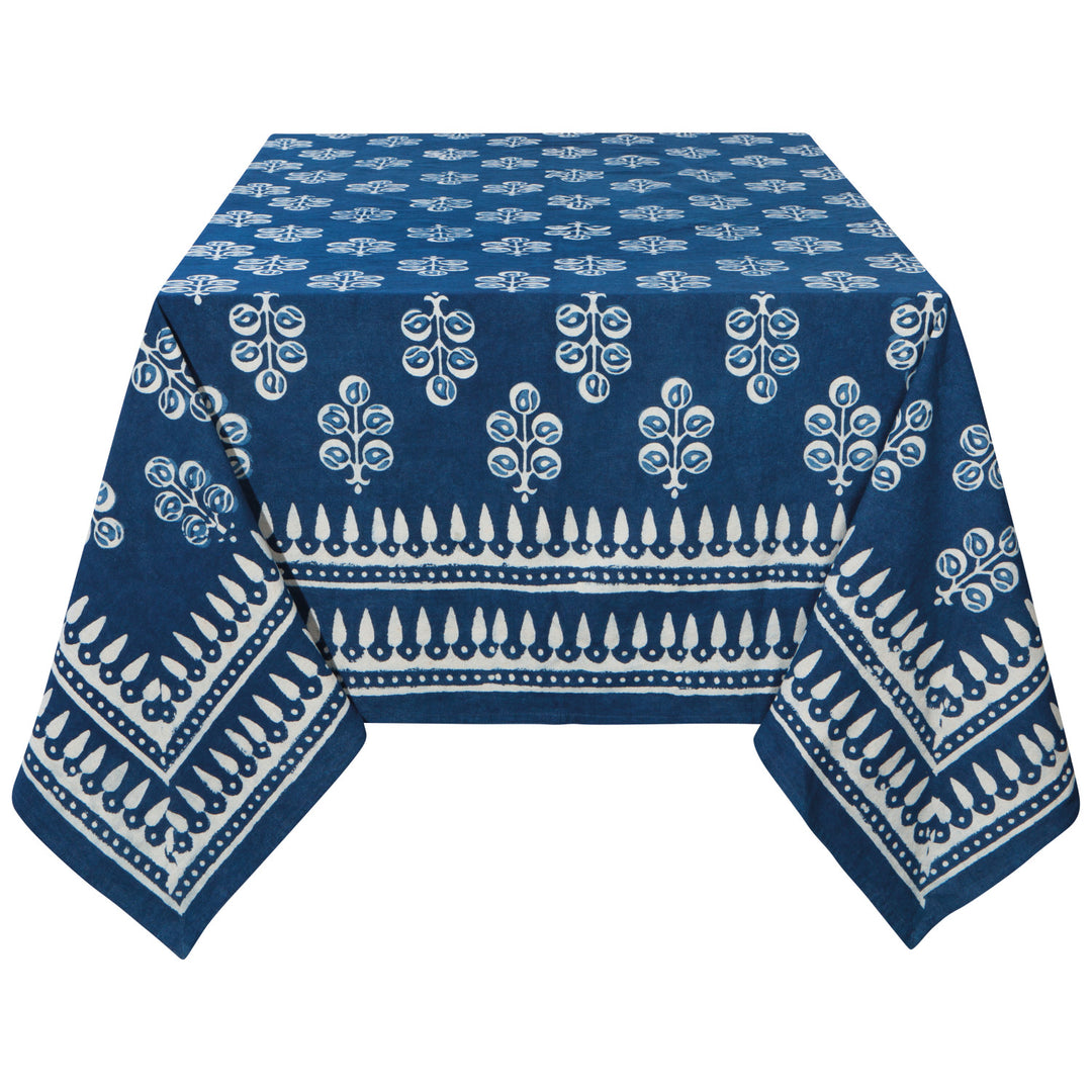 Hawthorn Block Print Tablecloth