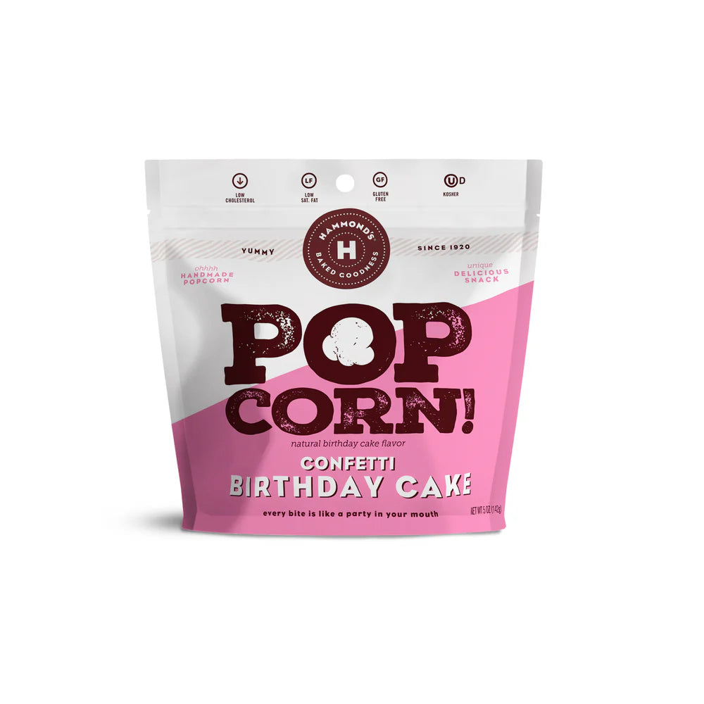 Popcorn Birthday Cake