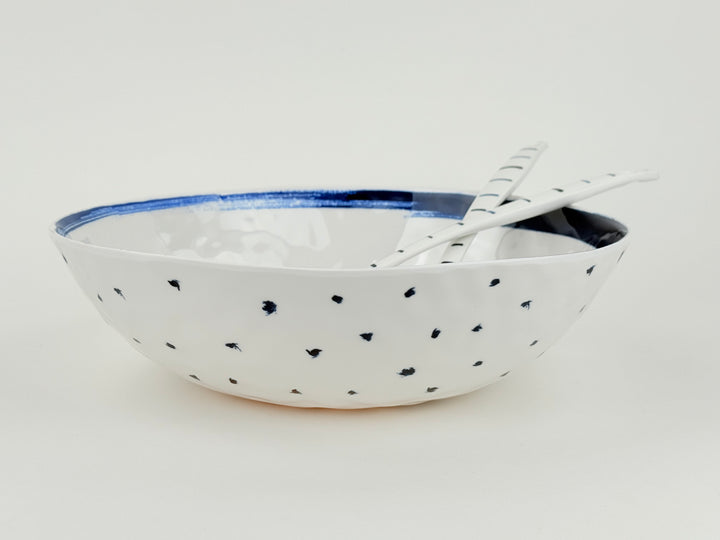 Blue Bay Melamine Bowl with Servers