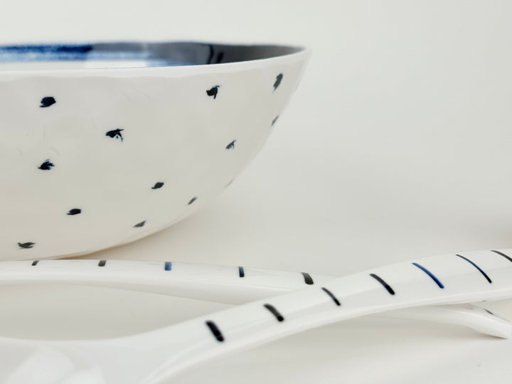 Blue Bay Melamine Bowl with Servers