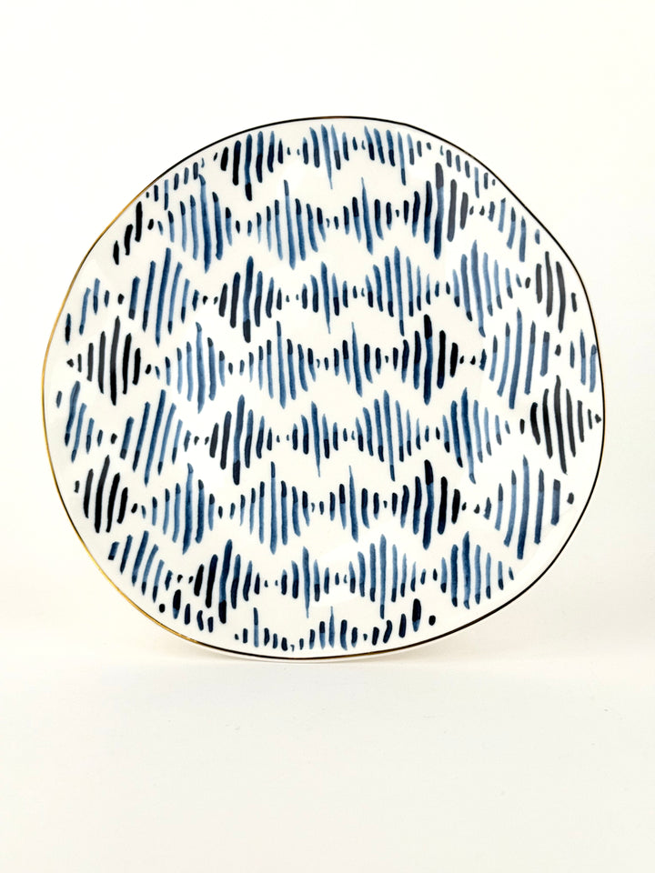 Blue Bay Tidbit Plates