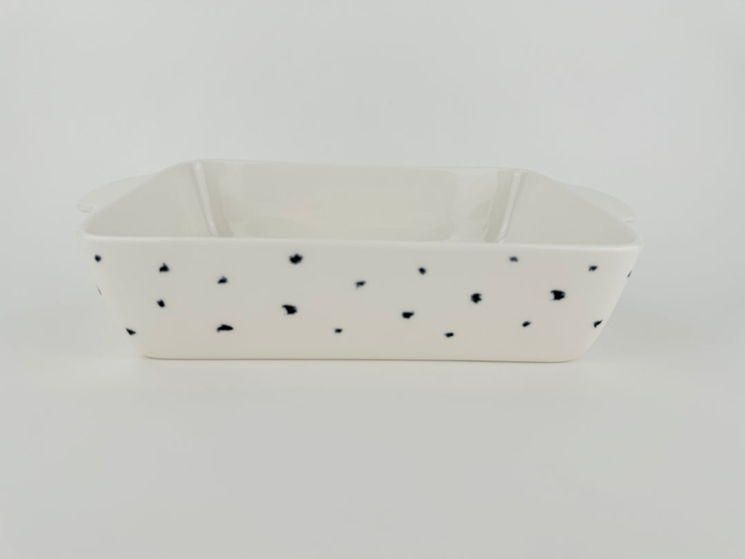 Blue Bay Rectangular Baker, Dot
