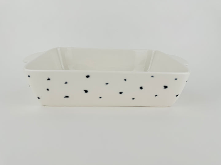 Blue Bay Rectangular Baker, Dot